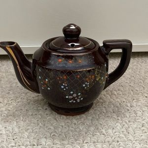 Vintage Moriage Teapots, Creamer, Pitcher